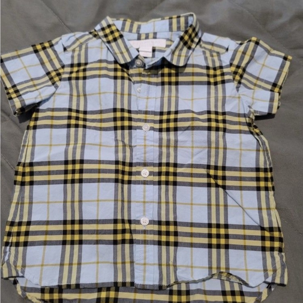 Burberry Plaid Shirt 9M